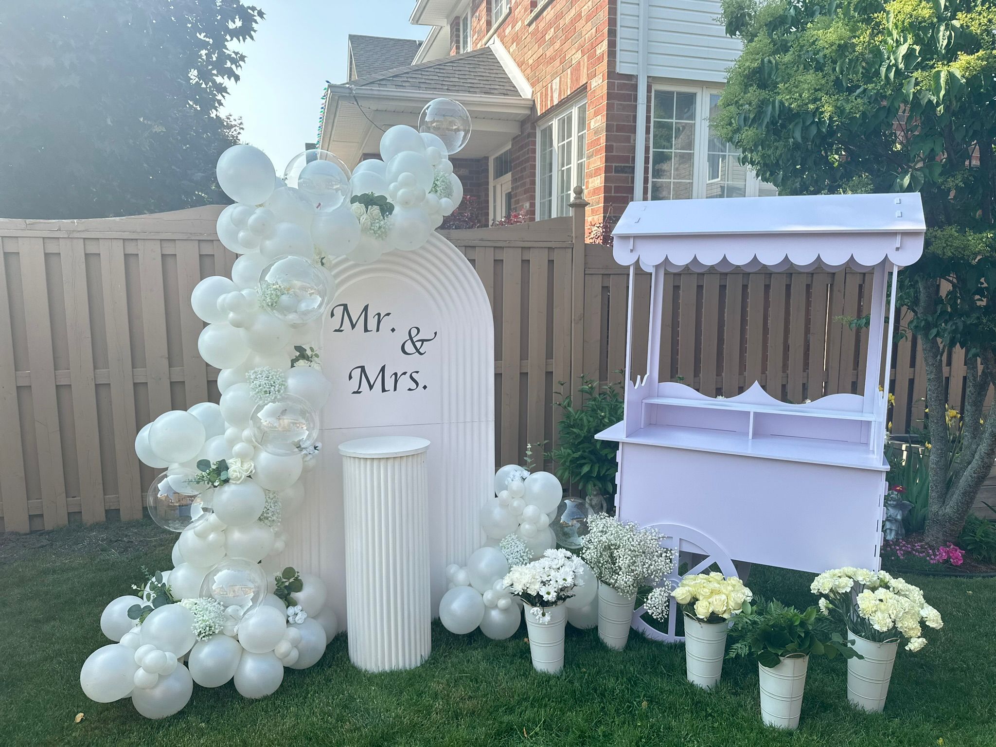 Bridal Shower decor by Decor by JD