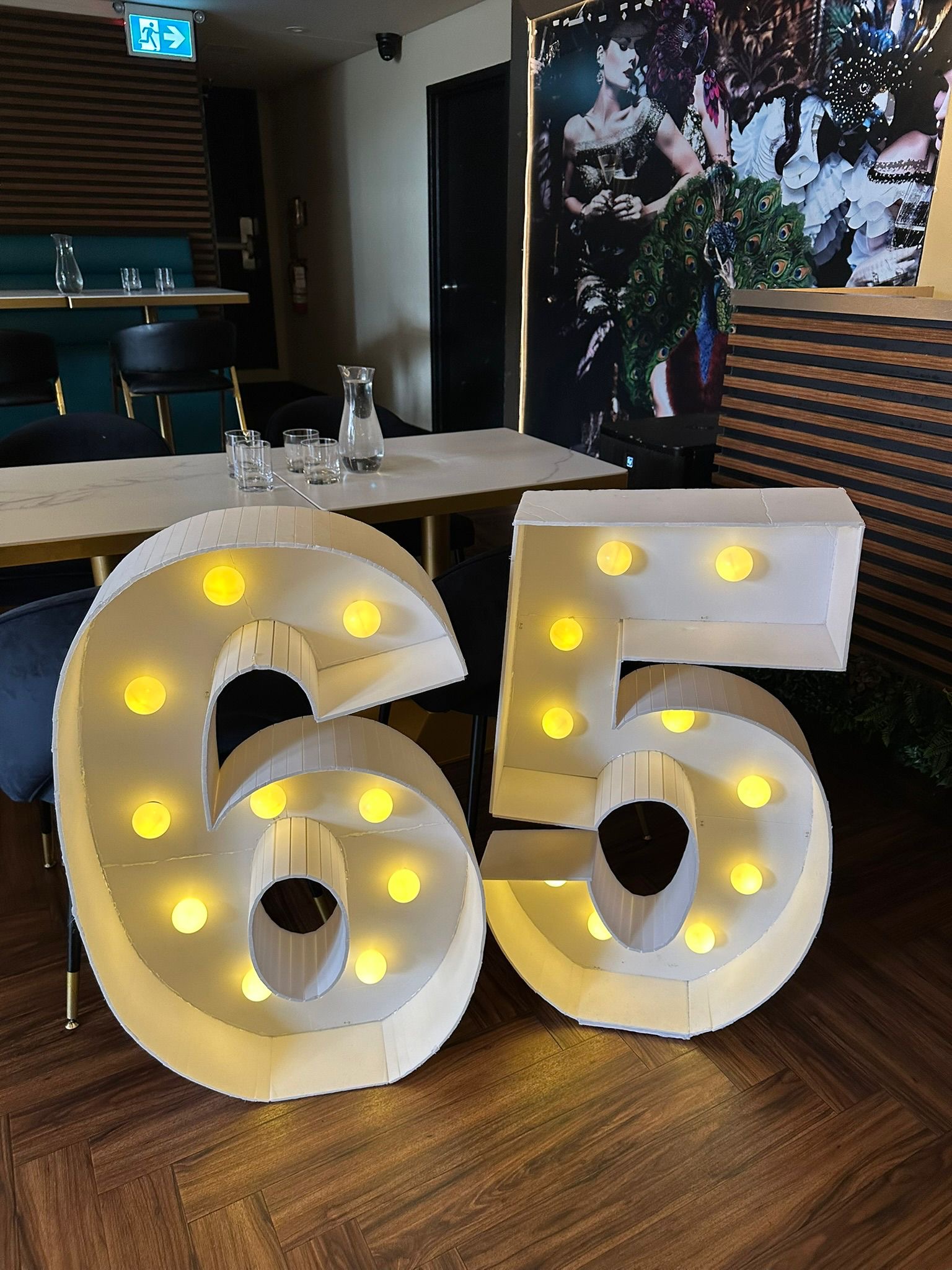 Elegant Age Celebrations decor by Decor by JD